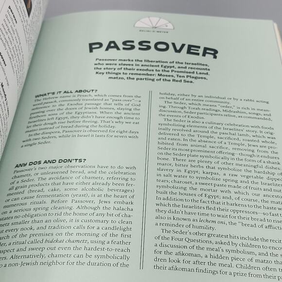 Newish Jewish Encyclopedia From Abraham to Zabar's & Everything in Between HC - Picture 12 of 13